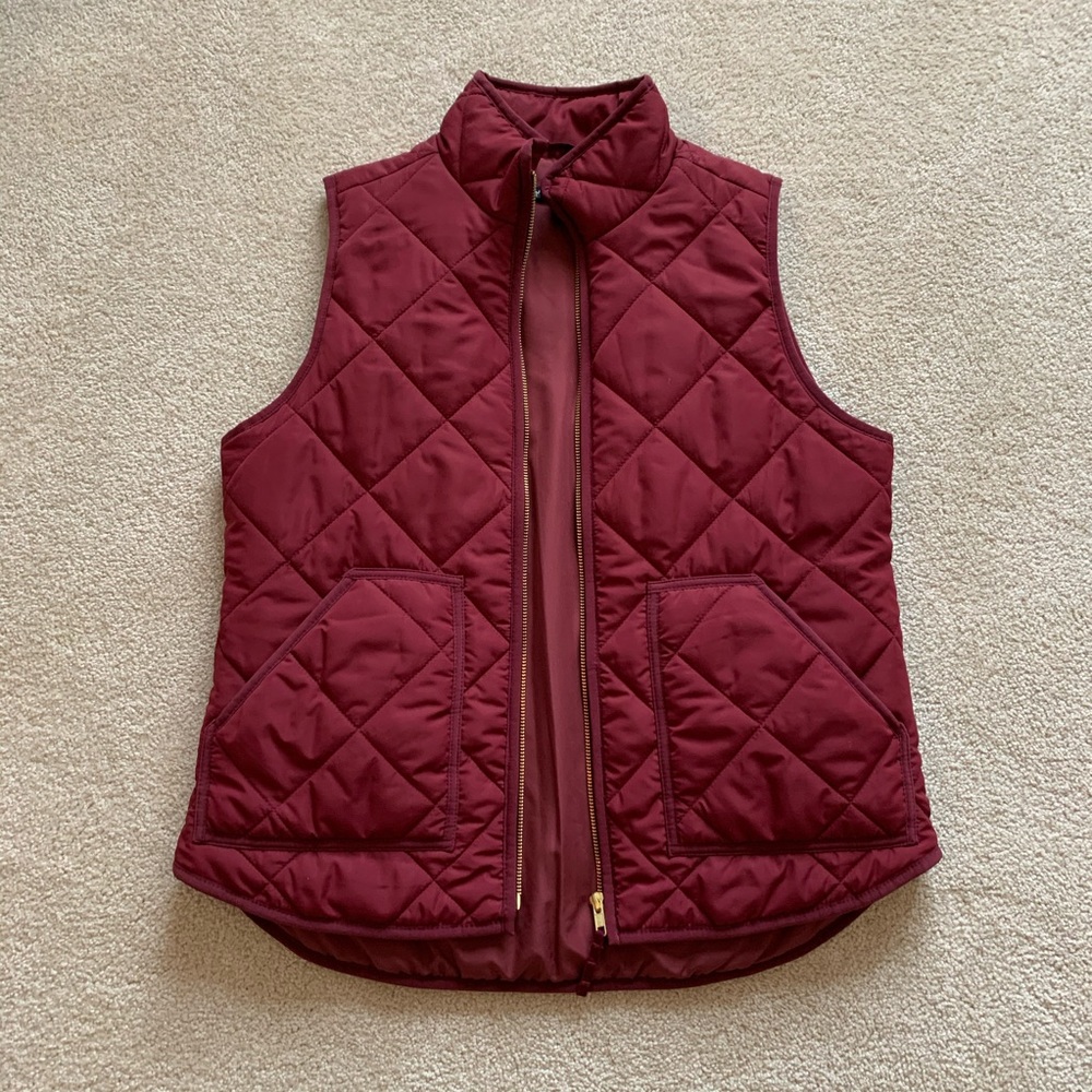 quilted puffer vest w eco friendly primaloft NWOT